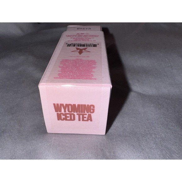 Jeffree Star Velvet Trap Matte Lipstick WYOMING ICED TEA Peach Terracotta NIB - Picture 2 of 3